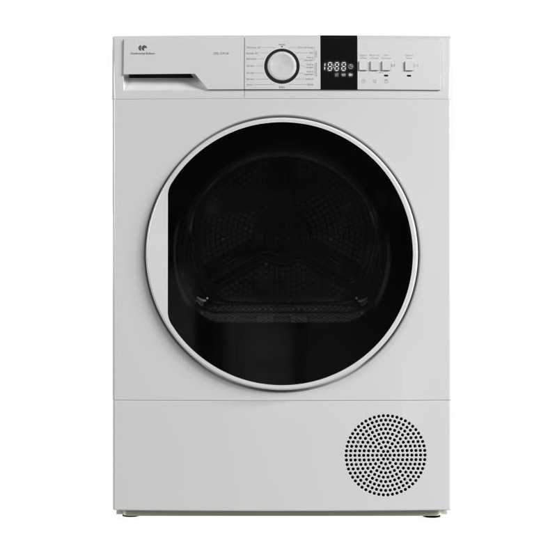 Seche-linge pompe a chaleur CONTINENTAL EDISON CESL12PCW - 12 kg - 60 cm - Classe E - Blanc