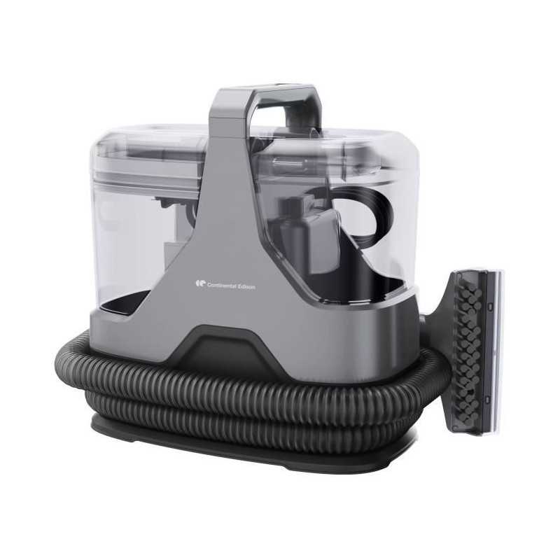 Aspirateur Nettoyeur - CONTINENTAL EDISON - Canapés - Tapis - Tissu d'ameublement - 600 W - Réservoir 1,3 L - Tuyau 1,6 M