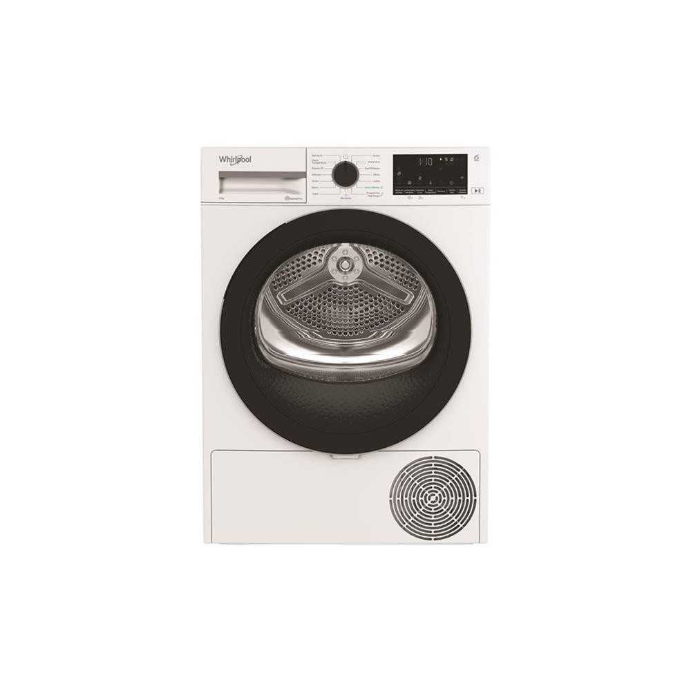 Sèche-linge, Pompe à chaleur, 8 KG, A+++/ C, Interface Big Digit (W7S), WHIRLPOOL - CWD84MWBSFR