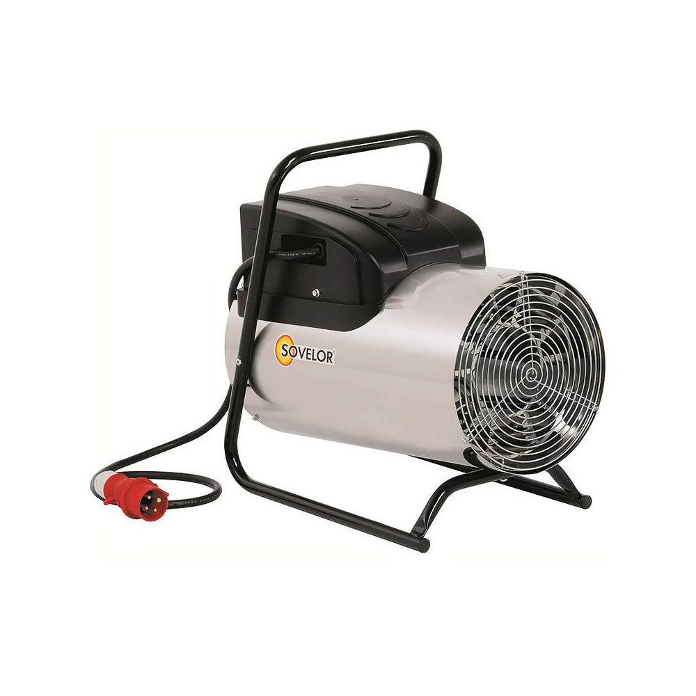 Chauffage mobile électrique triphasé 10 000W - SOVELOR - D10I triphasé