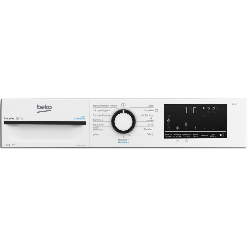 Sèche-linge frontal BEKO D3H211393W