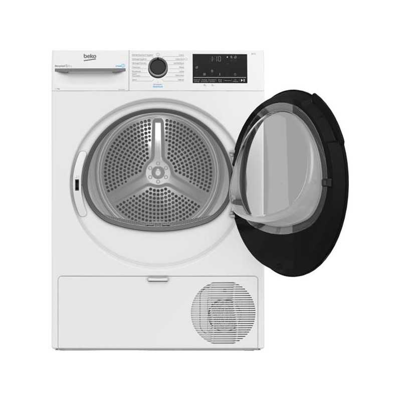 Sèche-linge | Pompe à chaleur / Capteur d'humidité | 7.0 kg | A+++ | Ta BEKO - D3H27493W