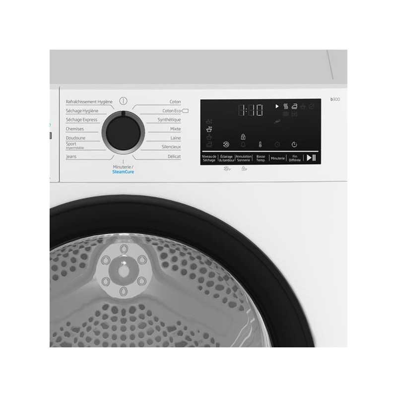 Sèche-linge | Pompe à chaleur / Capteur d'humidité | 7.0 kg | A+++ | Ta BEKO - D3H27493W