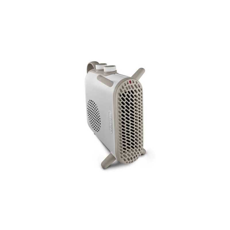 Radiateur soufflant - DELONGHI - Métal - 2000 W max - Position verticale et horizontale - Silencieux (43 dB)