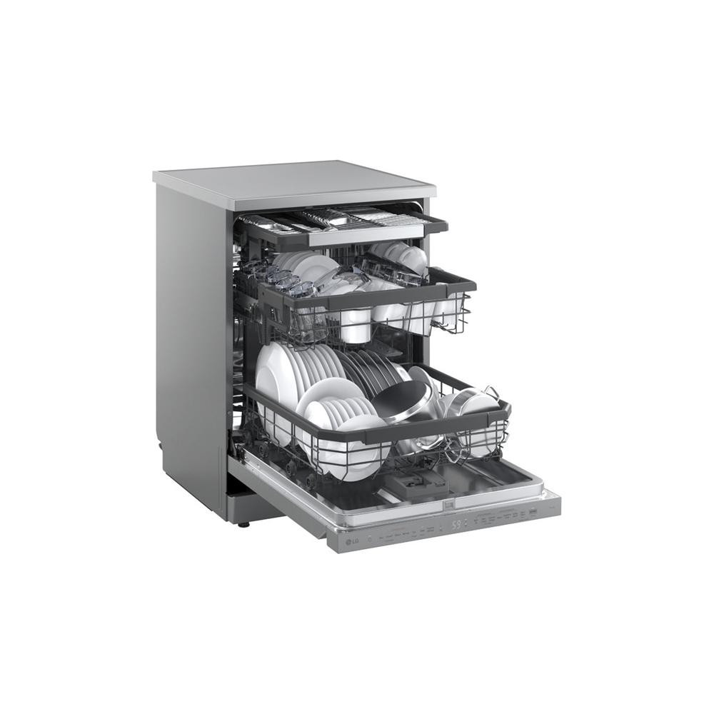 Lave-vaisselle TrueSteam™ 14 couverts - Classe A - 43 dB - Inox - Lavag LG - DF375HVS