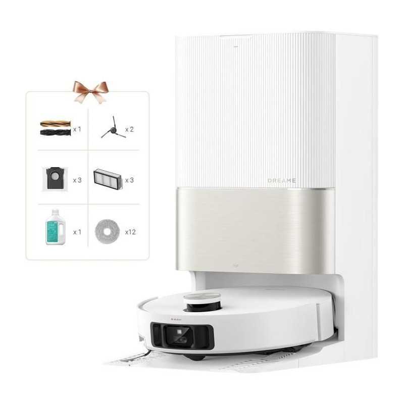 Robot Aspirateur Laveur avec Station - DREAME X50 Ultra Complete - 20 000 Pa - Auto-nettoyage