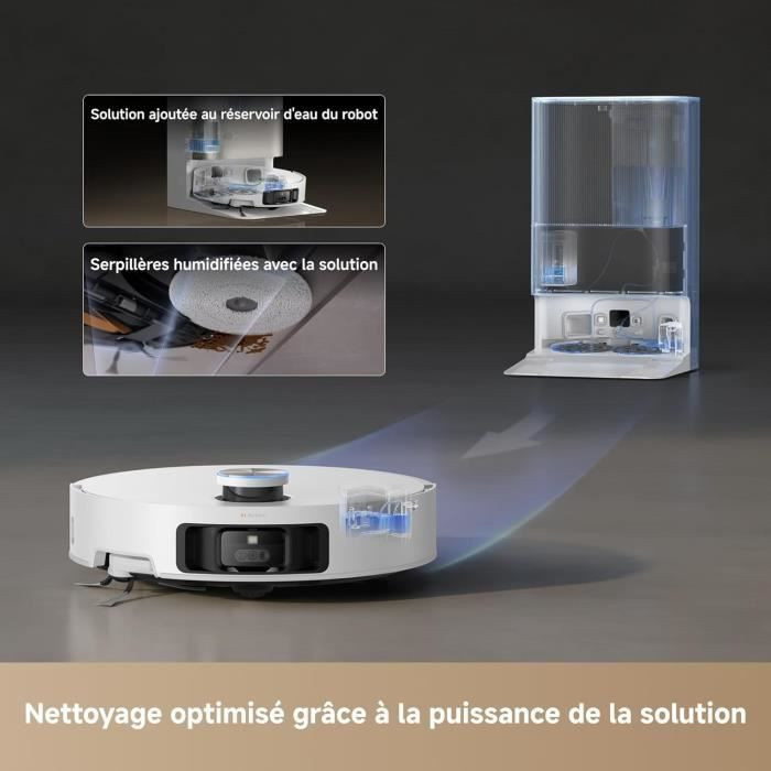 Robot Aspirateur Laveur avec Station - DREAME X50 Ultra Complete - 20 000 Pa - Auto-nettoyage