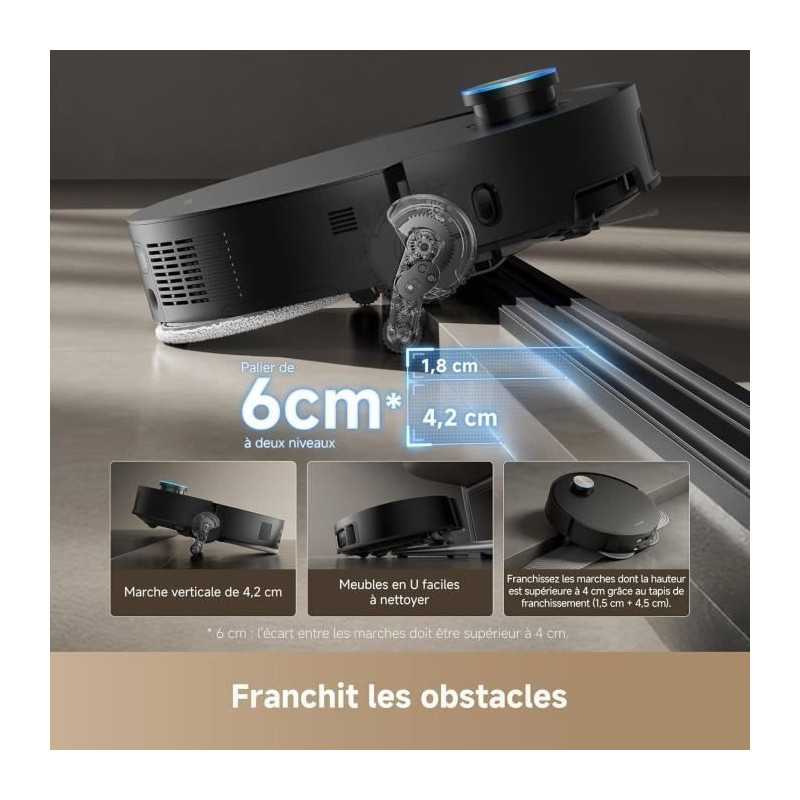 Robot Aspirateur Laveur - DREAME - X50 Ultra Complete - Noir - 20000 Pa - Autonomie 220 mn