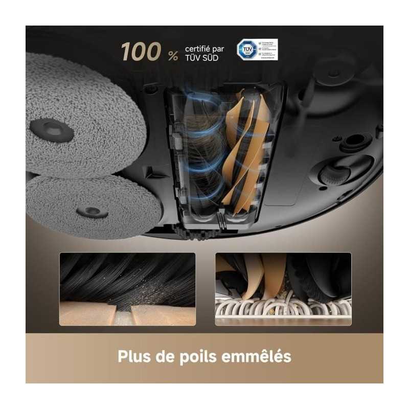 Robot Aspirateur Laveur - DREAME - X50 Ultra Complete - Noir - 20000 Pa - Autonomie 220 mn