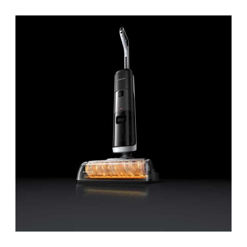 DREAME H14 Pro Aspirateur Laveur Sec Et Humide - Design Plat a 180° - Nettoyage de la Brosse a 60 °C - Séchage en 5min - 18 k