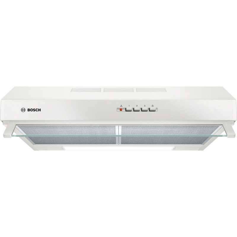 Hotte visière 350m³/h BOSCH 60cm, DUL63CC20