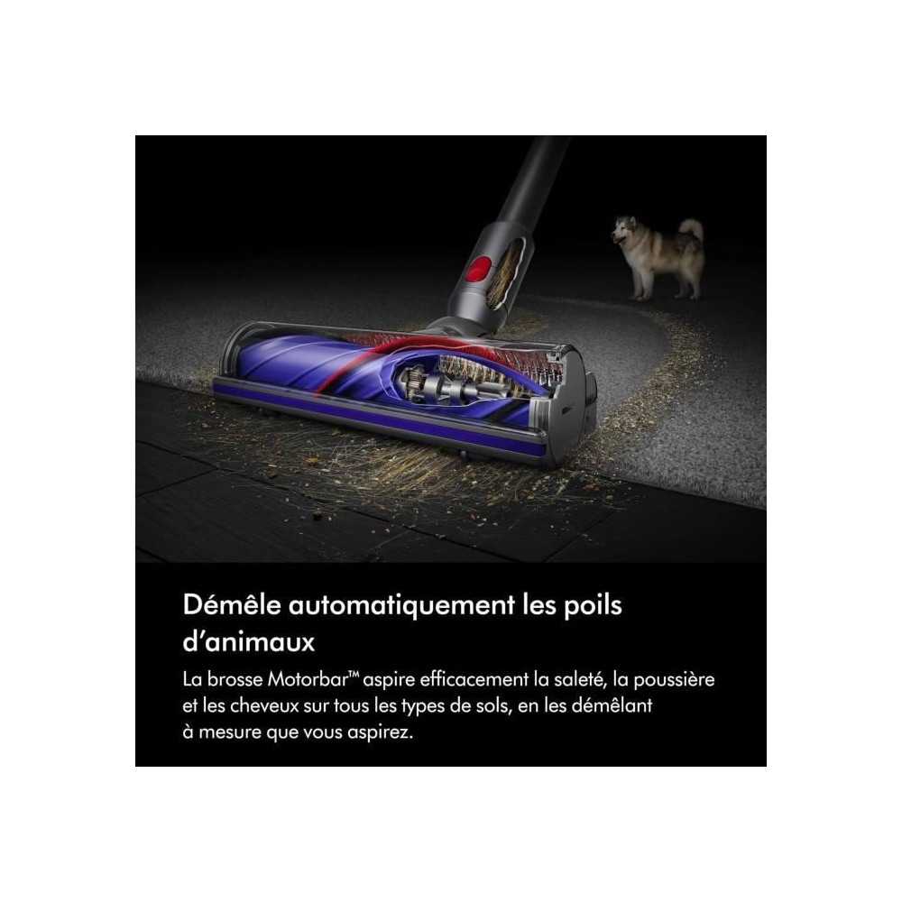 DYSON V8 ADVANCED - Aspirateur Balai sans Fil - Puissance 130 Airwatts - Brosse Motobar