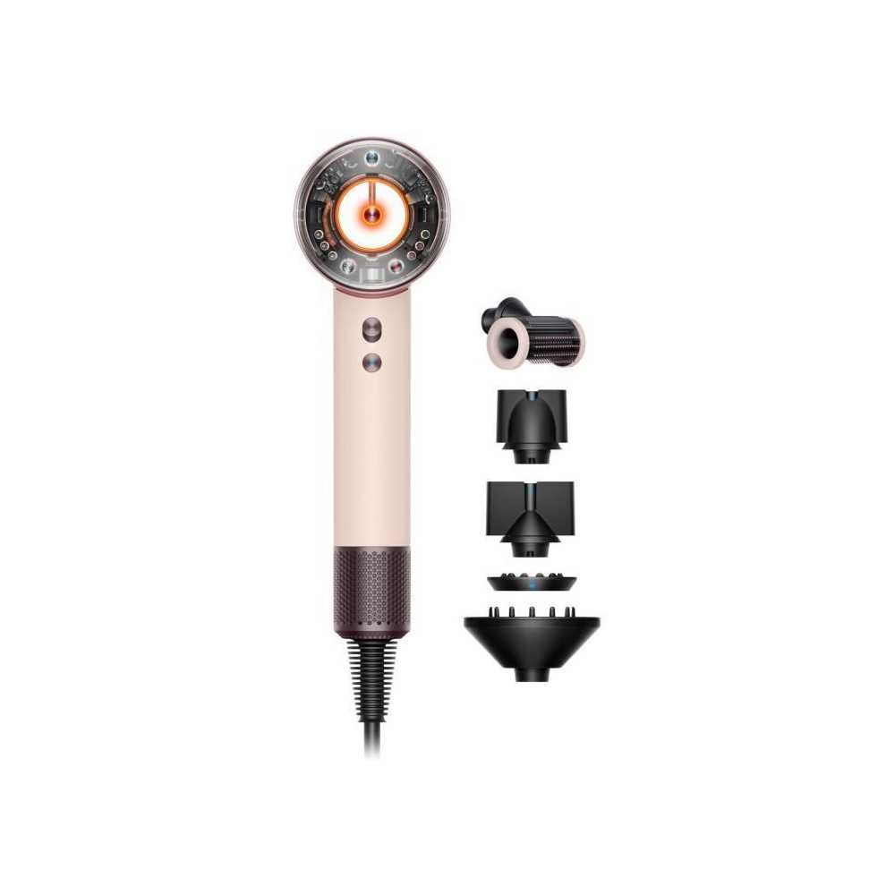DYSON - Seche-cheveux - Supersonic Nural - Cheveux raides a ondulés - Or rose et céramique - 1600 W