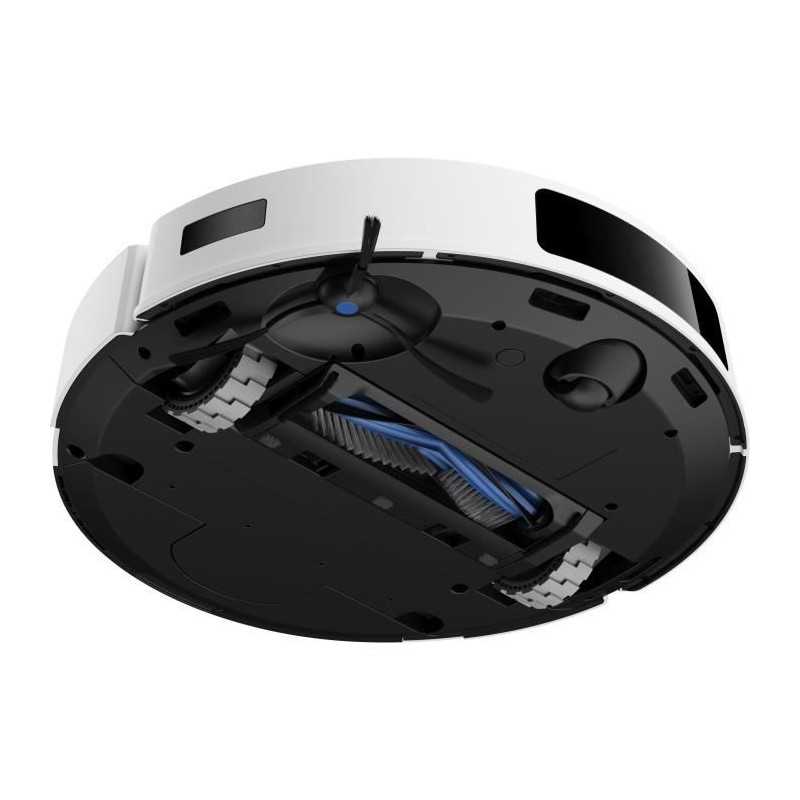 ECOVACS DEEBOT N20 COMBO - Aspirateur Robot + Balai avec Station - Double vidange automatique - Puissance 10 k Pa