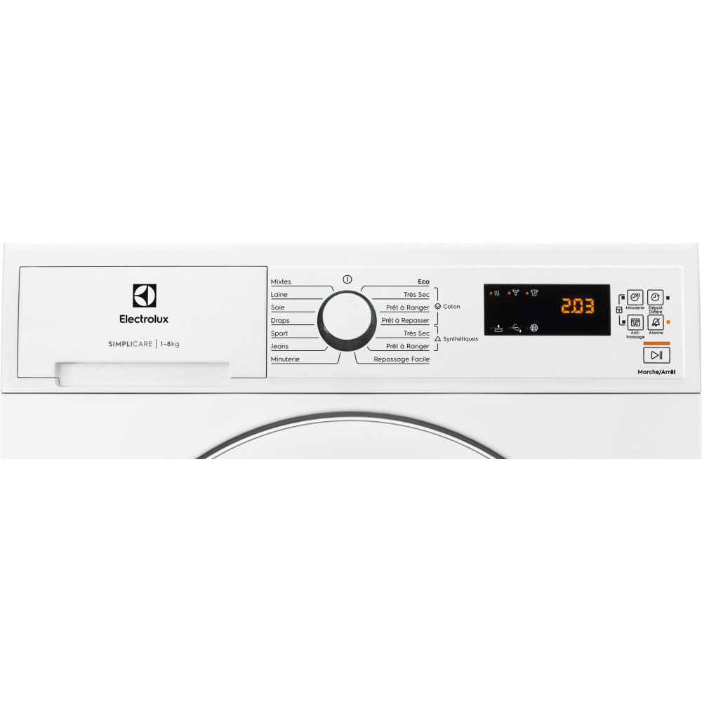 Sèche-linge frontal ELECTROLUX EDHF2804DC