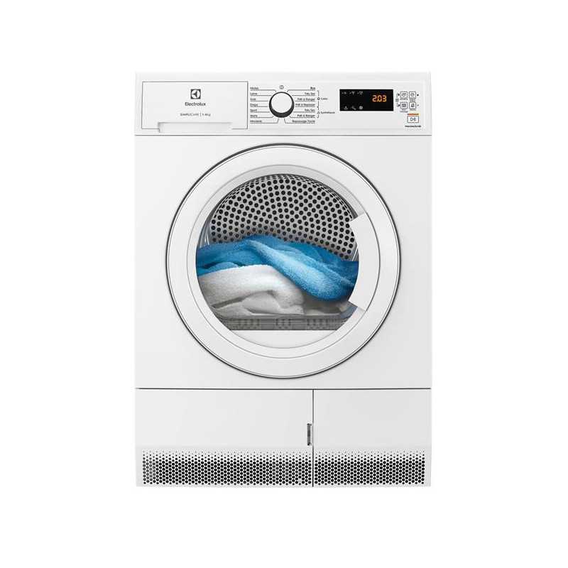 GENTLECARE - Réfrigérant Propane - Bac de récupération d`eau en matière ELECTROLUX - EDHF4812AC