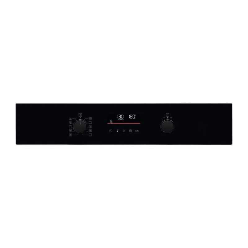 Four encastrable - Pyrolyse - Chaleur tournante pulsée - ELECTROLUX - EOF6P46Z - Noir - Porte froide - 59,4 x 59,6 x 56,9 cm