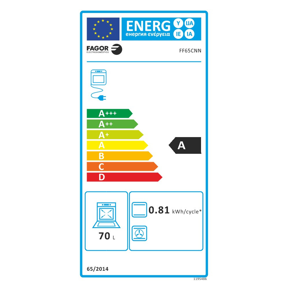 Four hydrolyse FAGOR FF65CNN