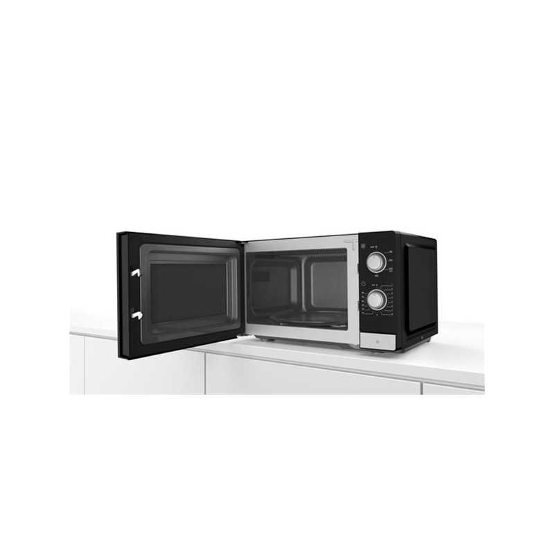 Micro-ondes simple pose-libre - SER2 - Noir - Volume four (L): 20 l - 1 BOSCH - FFL020MS2F
