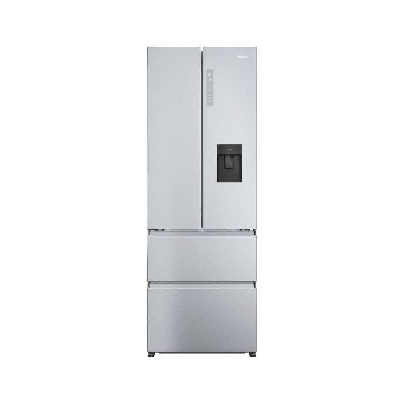 Réfrigérateur Multi-Portes - HAIER - HFR5720EWMG - Classe E - 477 L - 37 dB - Silver