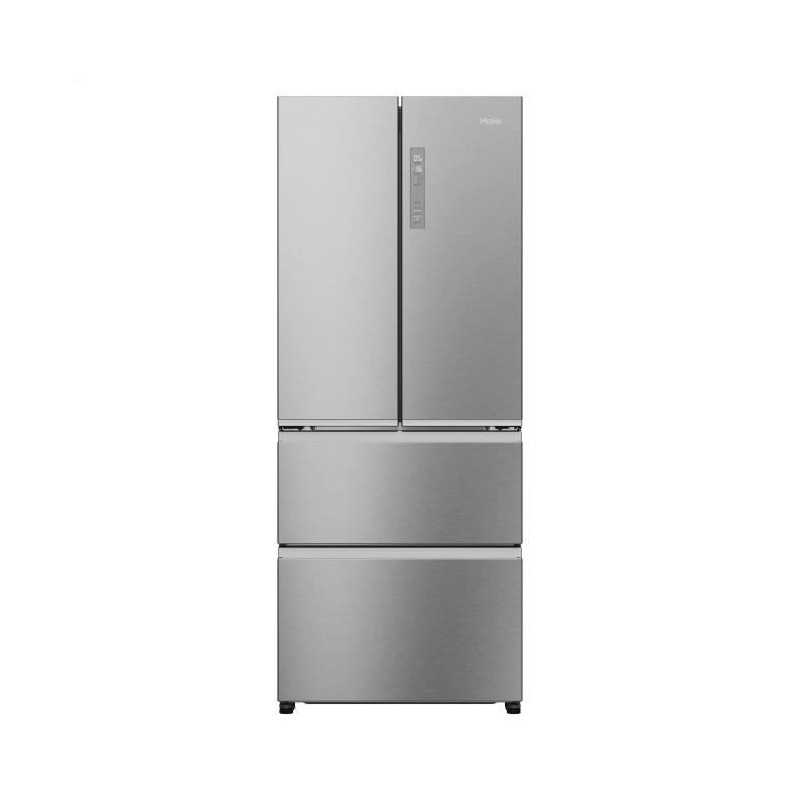 Réfrigérateur multi-portes - HAIER - HFR3718ENMM - Classe E - 402 L (262 + 140) - 37 dB - Gris