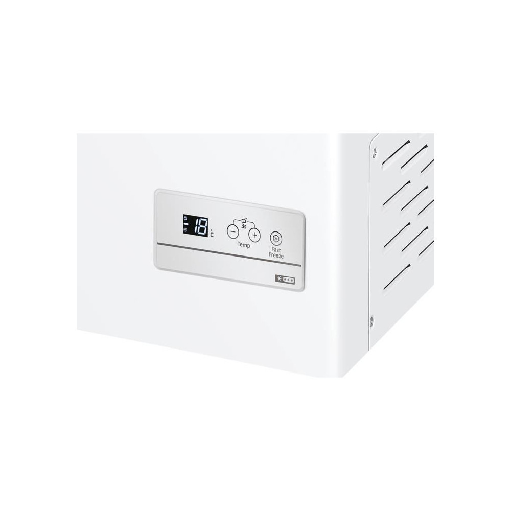 CONGELATEUR COFFRE - HAIER - HCE200EFR - 196 L - Classe E - 39 dB - Blanc