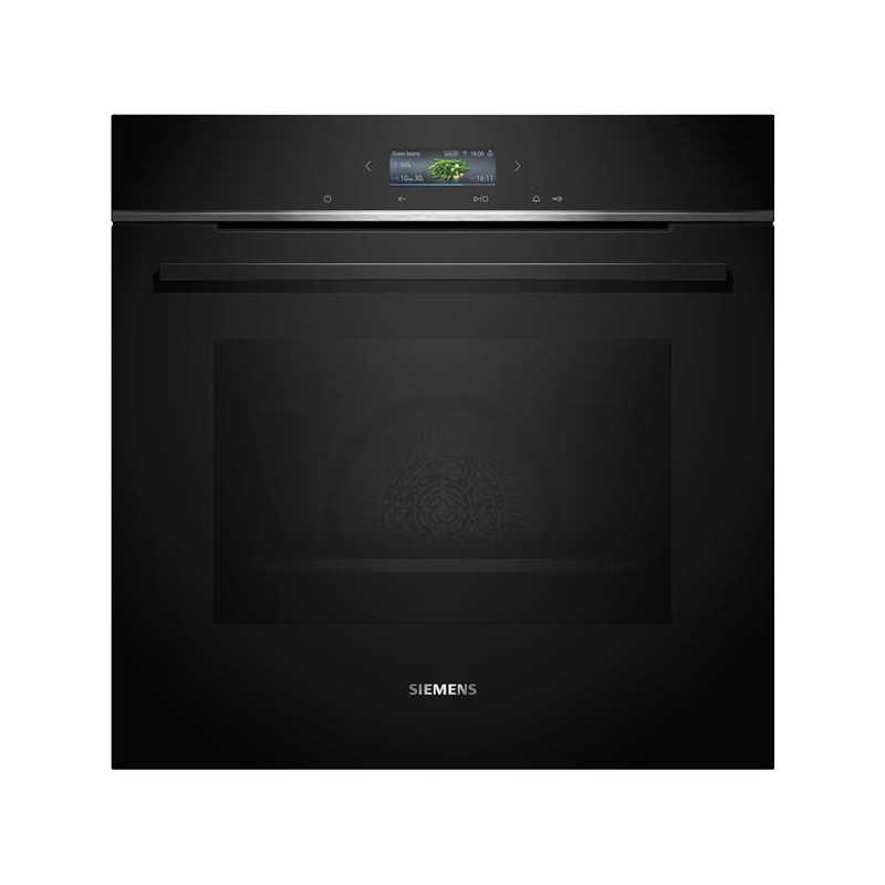 Four multifonction pyrolyse Softclose - IQ700 - Noir - Volume four (L): SIEMENS - HB774G2B1