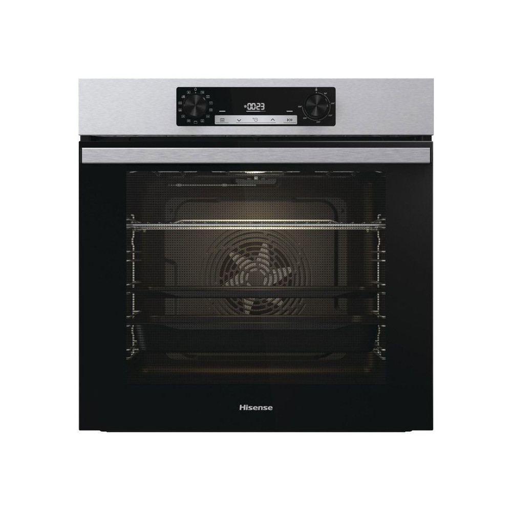 Four encastrable - HISENSE - BSA65211CX - 77L - Cuisson vapeur - Mode pizza - Inox - Classe énergie A