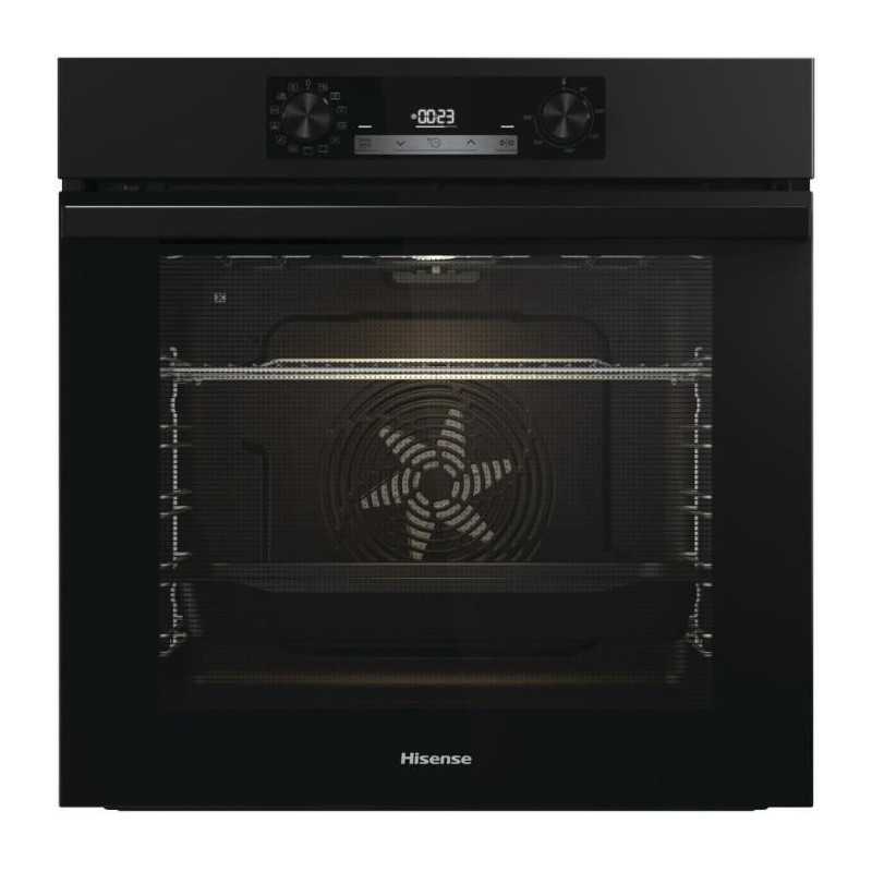 Four encastrable pyrolyse - HISENSE - BI64211EPX - Noir - Multifonctions - 77 L - AirFry - Classe A