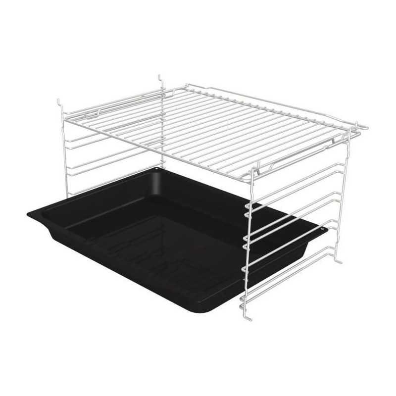 Four encastrable pyrolyse - HISENSE - BI64211EPX - Noir - Multifonctions - 77 L - AirFry - Classe A
