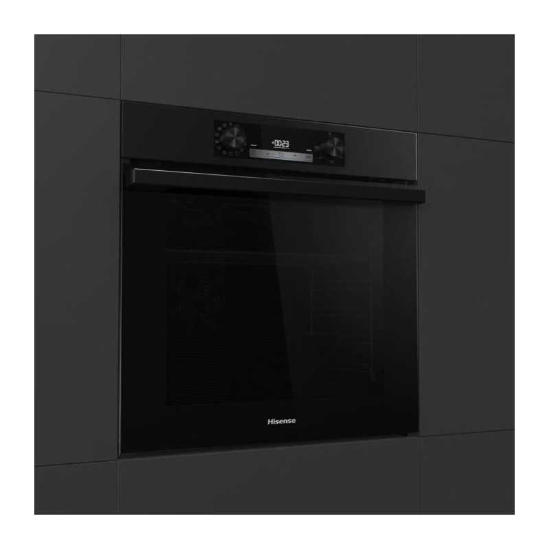 Four encastrable pyrolyse - HISENSE - BI64211EPX - Noir - Multifonctions - 77 L - AirFry - Classe A