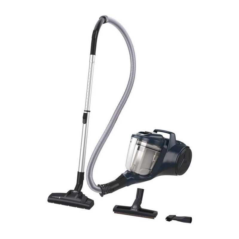 Aspirateur traineau sans sac - HOOVER - HP110HM - 700 W - 78 dBA - 2 L - Bleu
