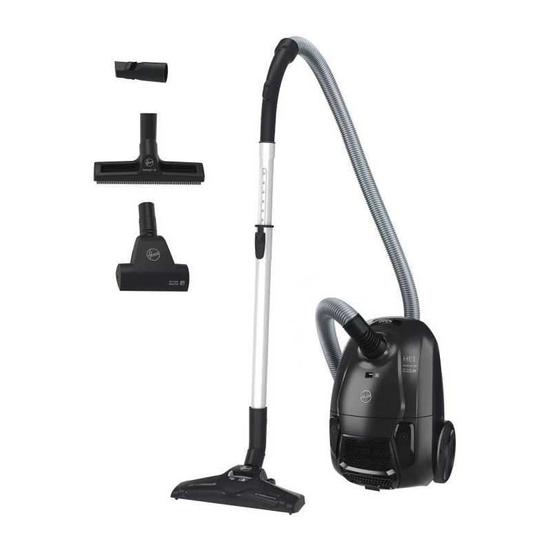 HOOVER HE1 - Aspirateur Traineau avec sac Compact et Puissant - Grande Capacité 2,5L- Haute-performance sur Sols Durs et Moquet