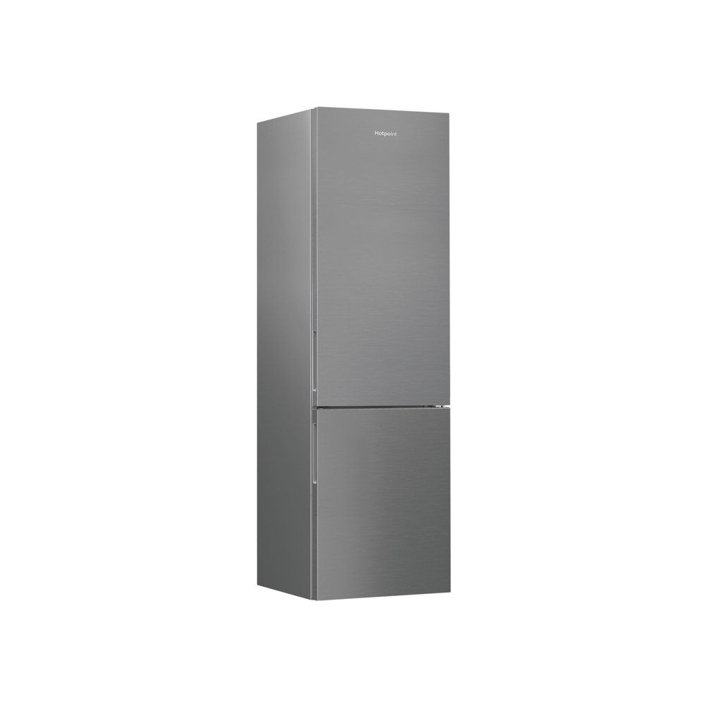 Réfrigérateur combiné - HOTPOINT - HPK25402XP7E - Classe B - 355 L - 59,5 x 66,3 x 203,5 cm - Titanium Inox