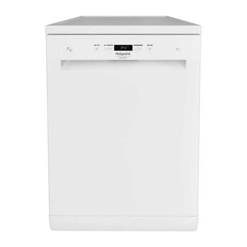 Lave-vaisselle pose libre HOTPOINT H4FD641A - 14 couverts - L60cm - 41 dB - Blanc