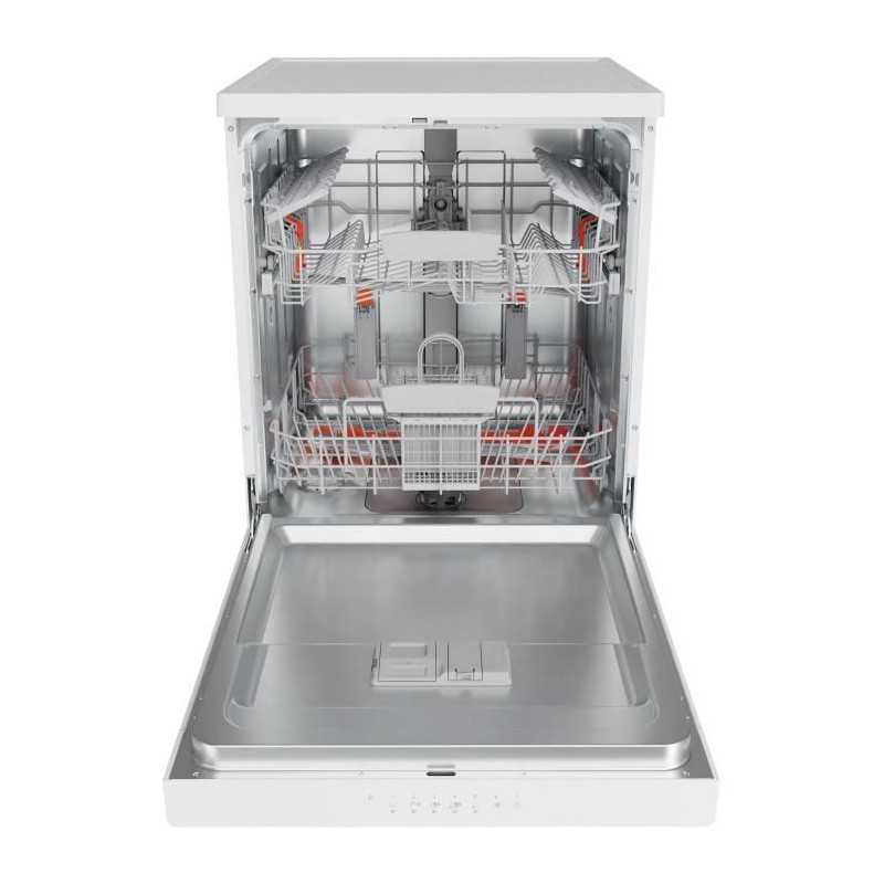Lave-vaisselle pose libre HOTPOINT H4FD641A - 14 couverts - L60cm - 41 dB - Blanc