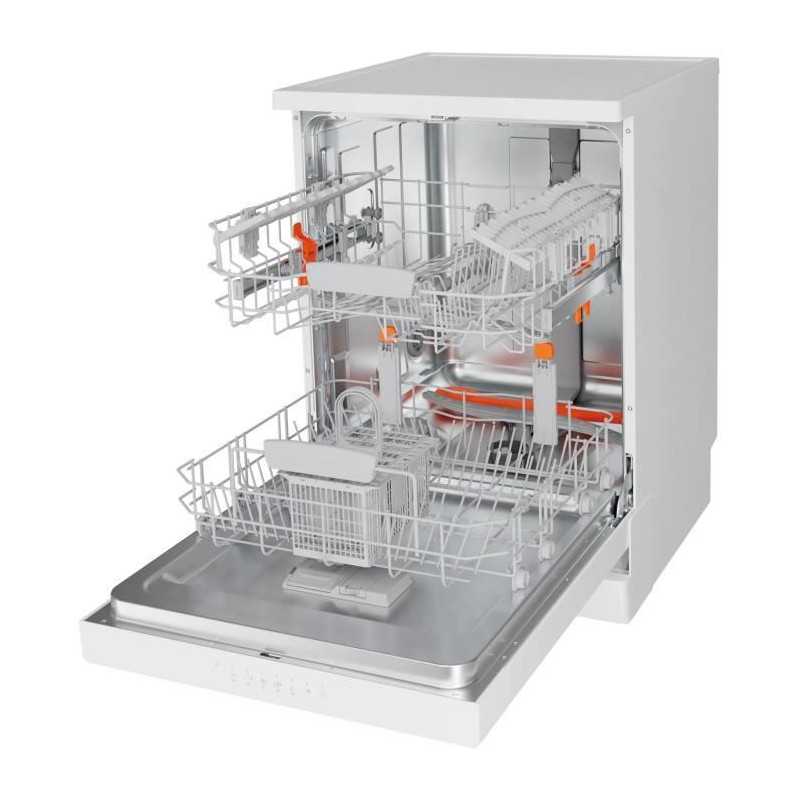 Lave-vaisselle pose libre HOTPOINT H4FD641A - 14 couverts - L60cm - 41 dB - Blanc