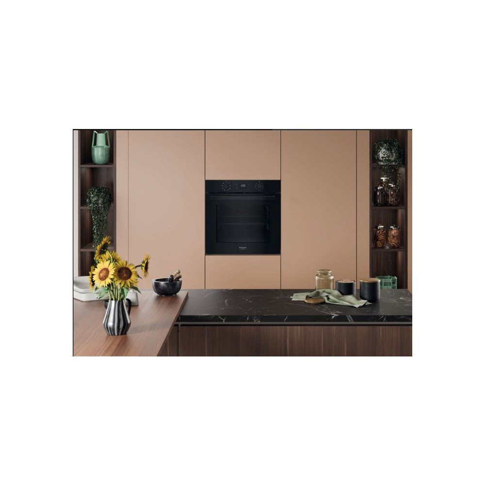 Four encastrable - Catalyse - HOTPOINT - HAO455CB - Noir - 71 L - 59,5 x 59,5 x 57 cm