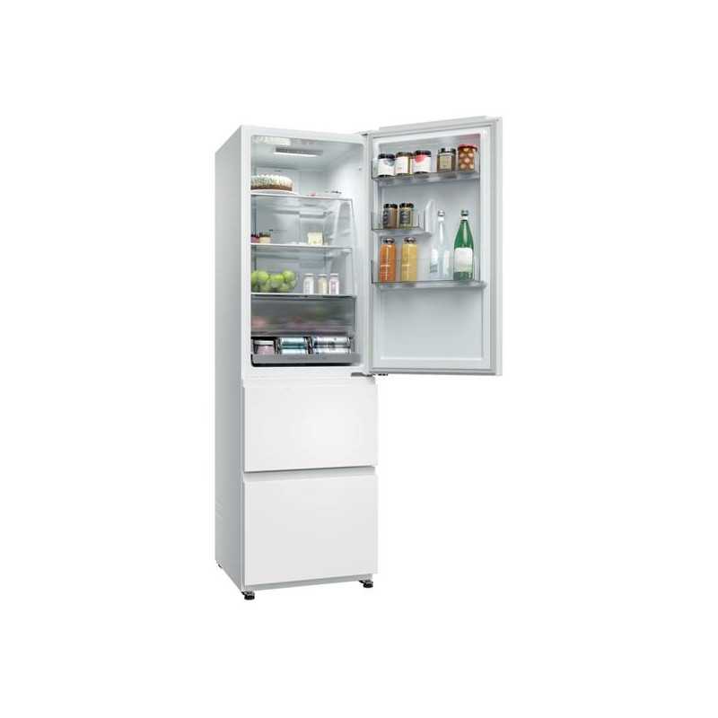 Réfrigérateur combiné inversé HAIER HTR3518ENMW
