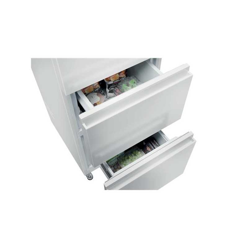 Réfrigérateur combiné inversé HAIER HTR3518ENMW