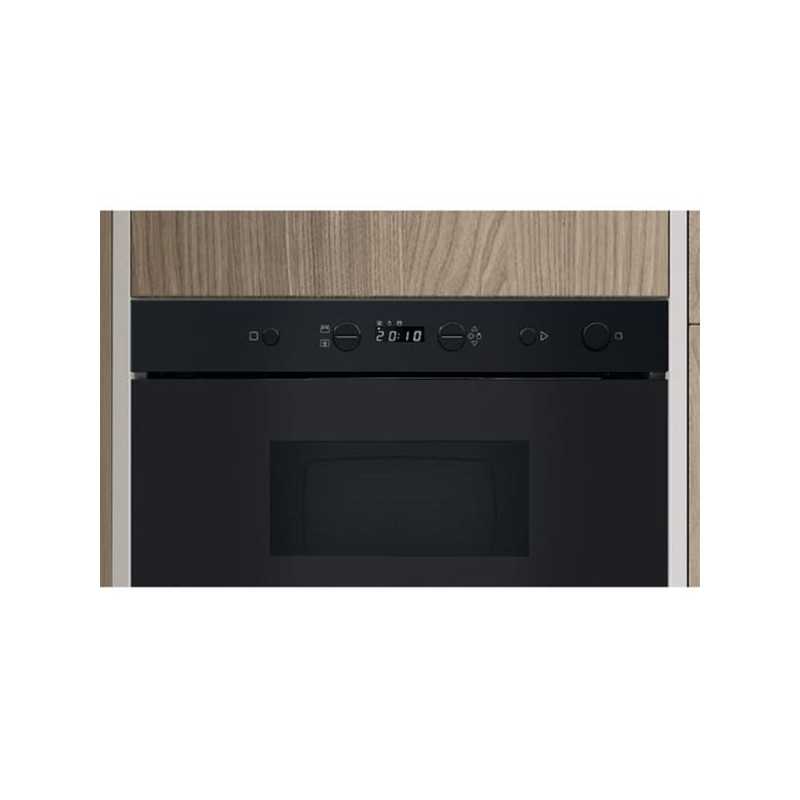 Micro-ondes encastrable, noir, solo, 22 L, plateau 25 cm, décongélation INDESIT - IMK11B