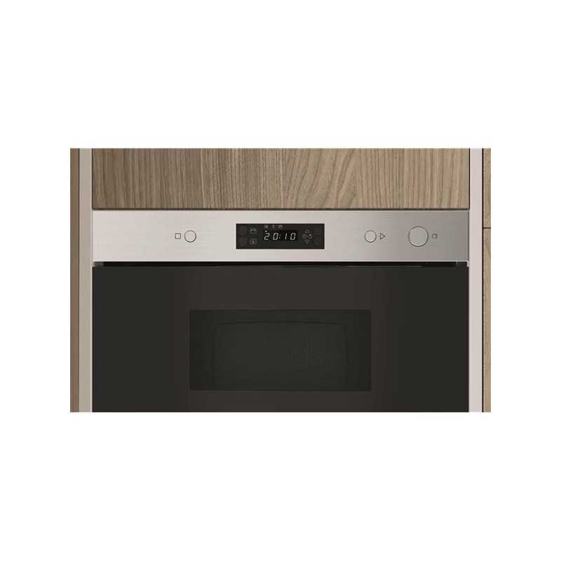 Micro-ondes encastrable, inox, solo, 22 L, plateau 25 cm, décongélation INDESIT - IMK11X
