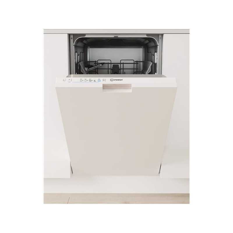 LV tout intégrable, 45cm, 47dB, 11.5L, E, 10 couverts, 5 prog, Dont Pus INDESIT - IN2IKE107