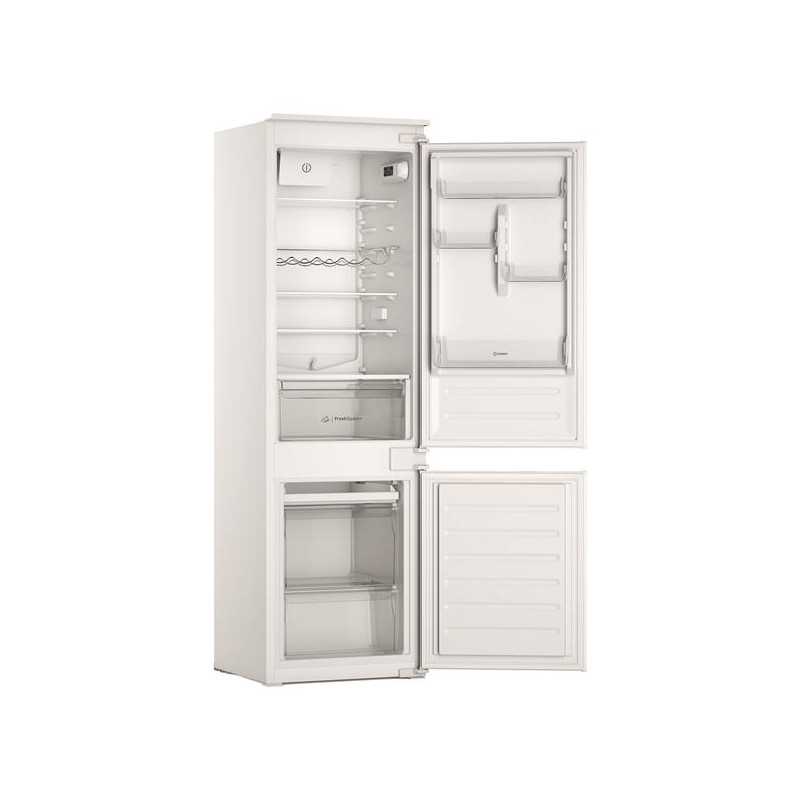 Réfrigérateur combiné intégrable, Niche 178 cm, 268 L (189L + 79L), Cl INDESIT - INCO18DC03
