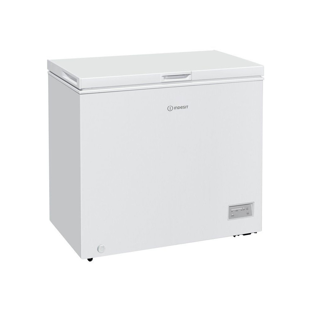 Congélateur coffre - INDESIT - INCF2464E1 - Classe E - 246L - 40db(A) - Fonctionne en piece froide (-15°) - 84,5x95,5x61,5