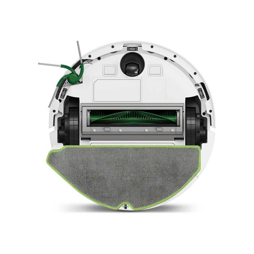 iRobot ROOMBA 115 - Robot aspirateur laveur - 15 000 Pa - 240 ml - Blanc