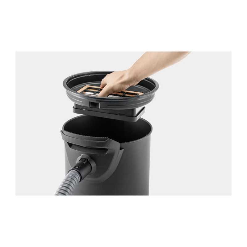 Aspirateur cendres et poussieres KARCHER AD 2 - Cuve 14 L 600W