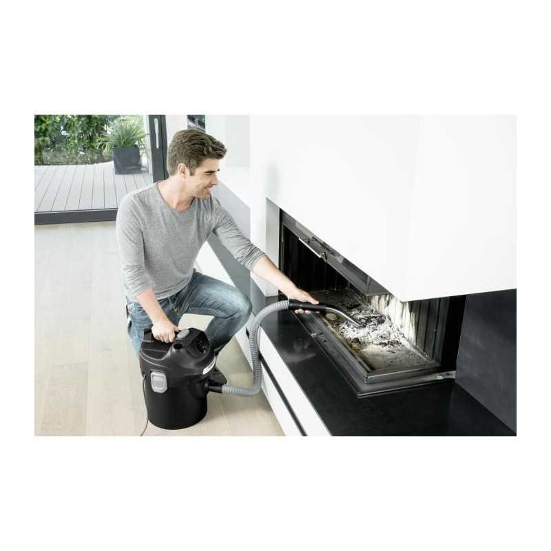 Aspirateur cendres et poussieres KARCHER AD 2 - Cuve 14 L 600W