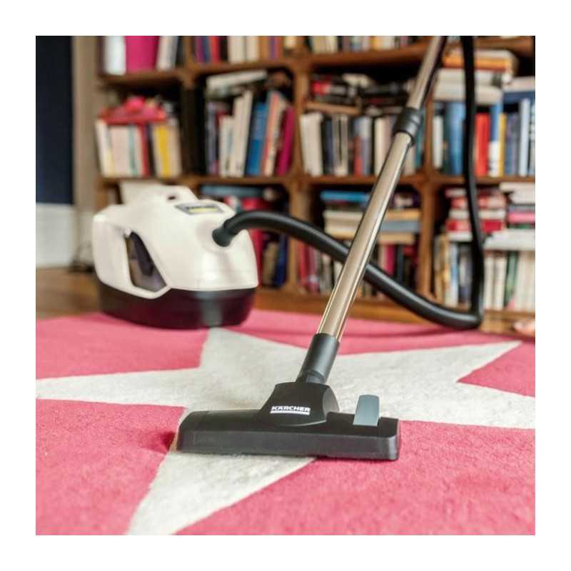 NEW KARCHER DS 6 PLUS - Aspirateur sans sac avec filtration par eau + Accessoires - Rejette un air dépoussiéré a 99,95 %