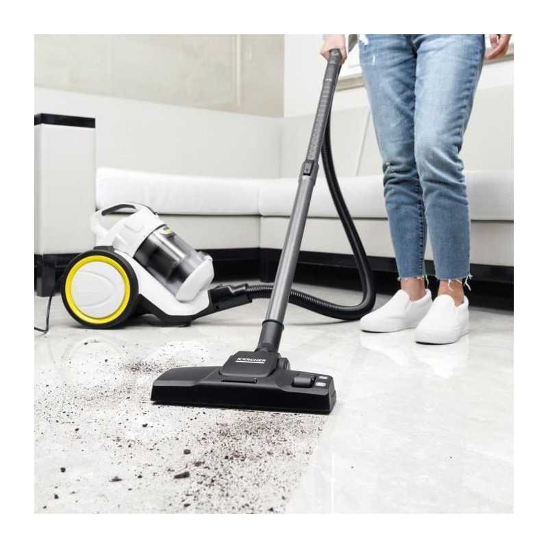 NEW KARCHER VC3 - Aspirateur Traineau sans sac - Filtre Hepa 12 - Position Parking - Classe énergétique A - 700 W